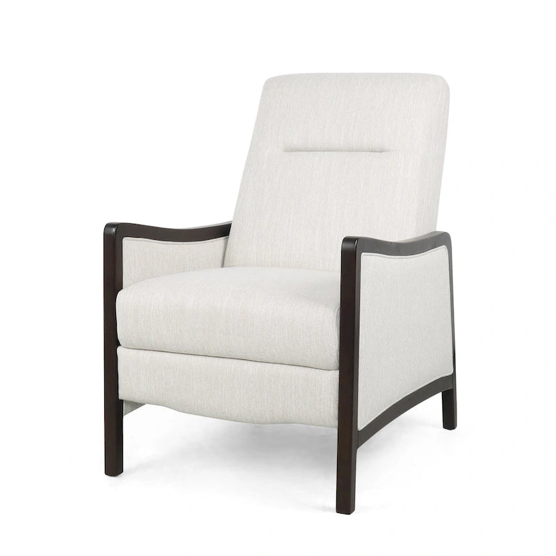 Contemporary Upholstered Pushback Recliner