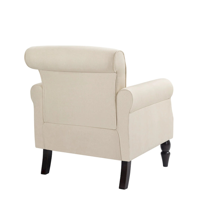 Fauteuil de salon avec finition cloutée - 29.9W x 29.9H x 32.9D