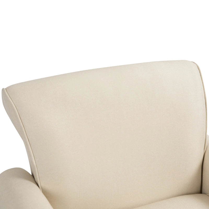 Fauteuil de salon avec finition cloutée - 29.9W x 29.9H x 32.9D