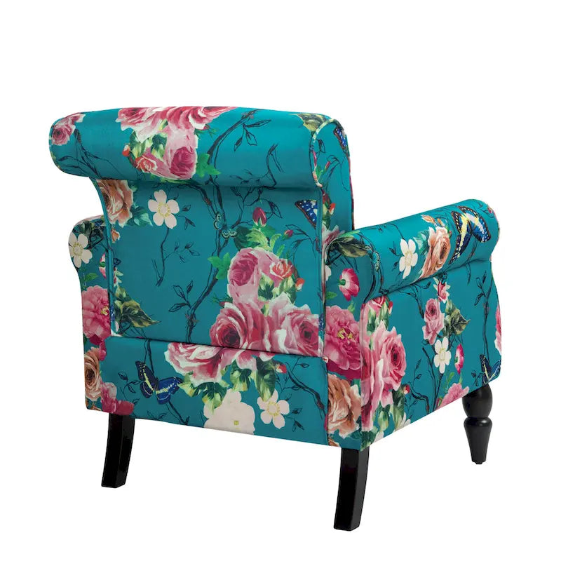 Fauteuil de salon avec finition cloutée - 29.9W x 29.9H x 32.9D