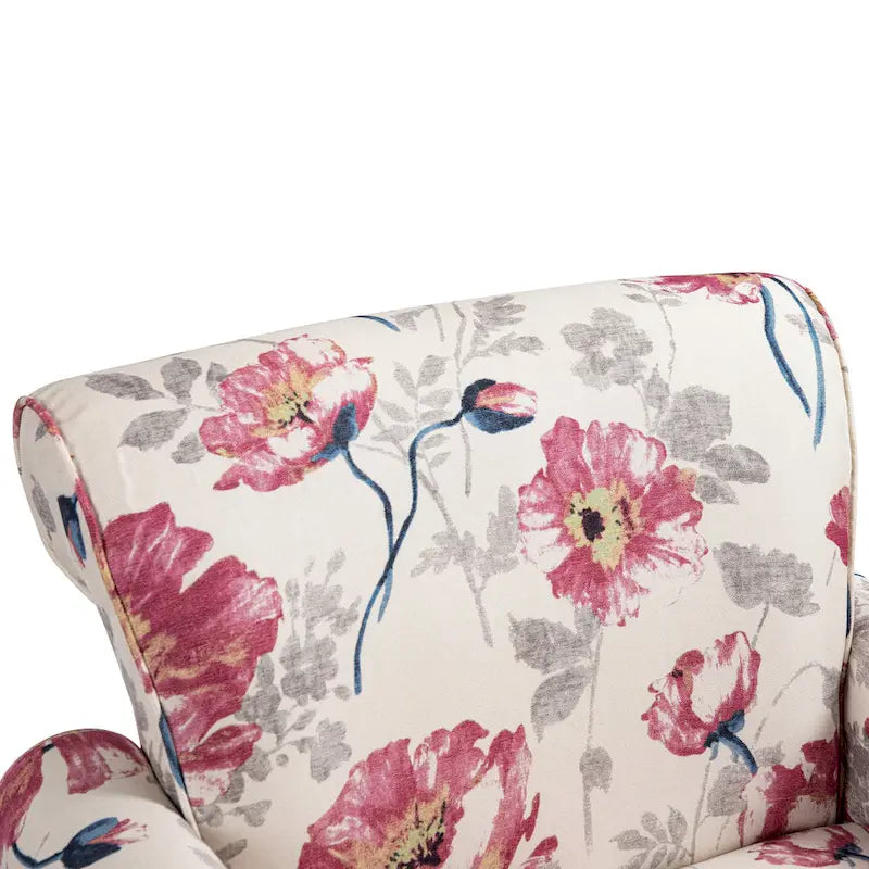 Fauteuil de salon avec finition cloutée - 29.9W x 29.9H x 32.9D