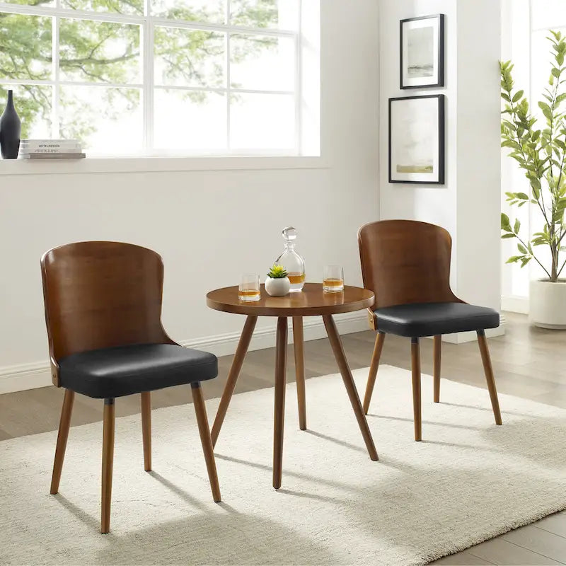 Mid-century Modern Dining Chairs (Set of 2)
