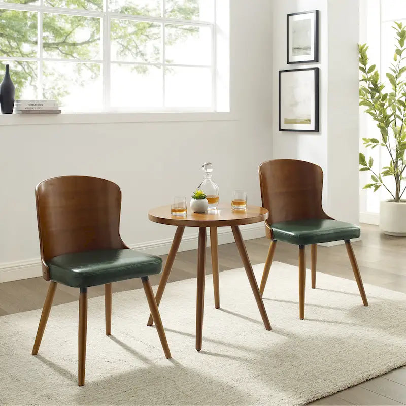 Mid-century Modern Dining Chairs (Set of 2)