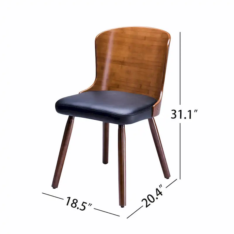 Mid-century Modern Dining Chairs (Set of 2)