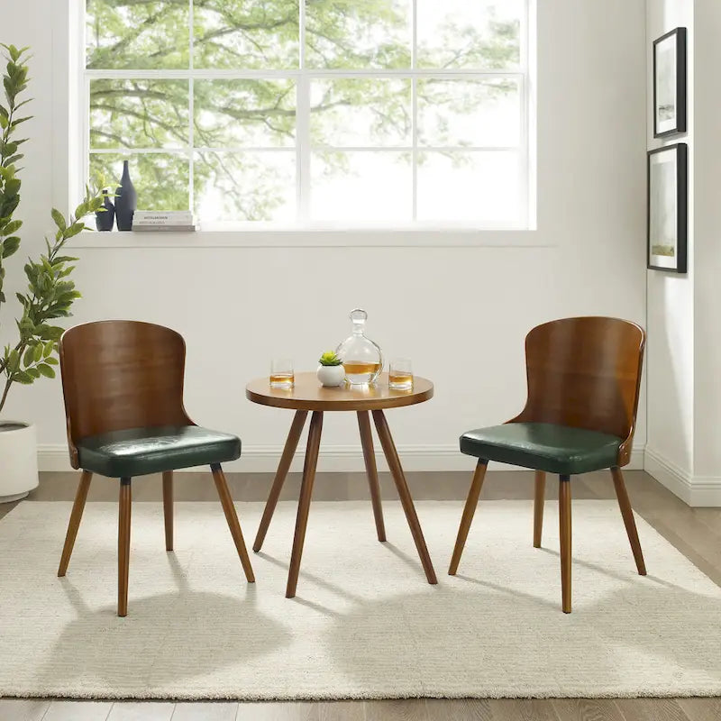 Mid-century Modern Dining Chairs (Set of 2)