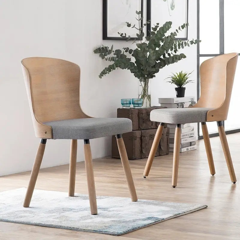 Mid-century Modern Dining Chairs (Set of 2)