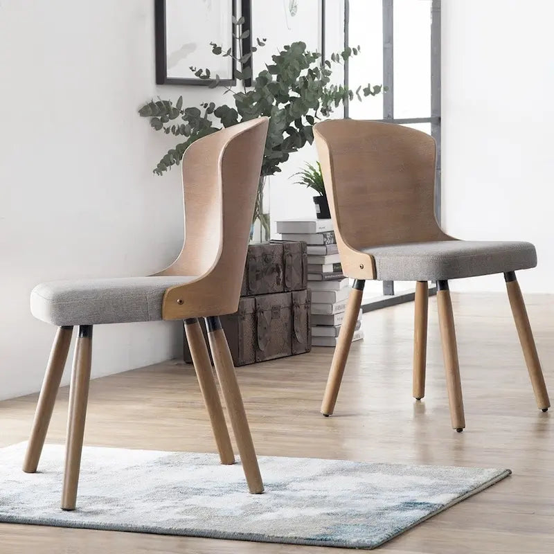 Mid-century Modern Dining Chairs (Set of 2)