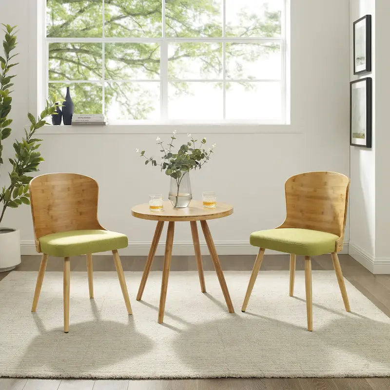 Mid-century Modern Dining Chairs (Set of 2)