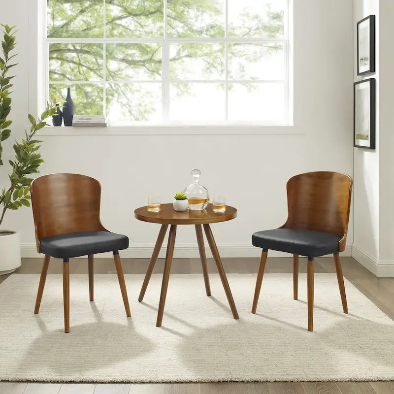 Mid-century Modern Dining Chairs (Set of 2)