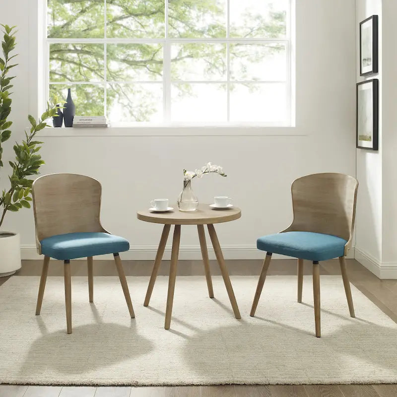 Mid-century Modern Dining Chairs (Set of 2)