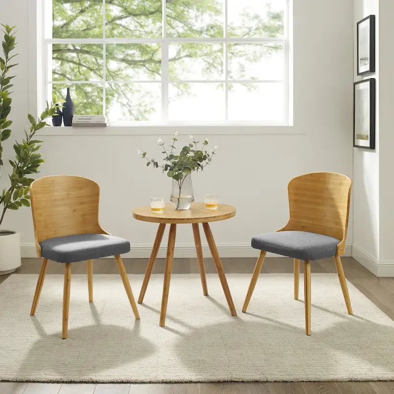 Mid-century Modern Dining Chairs (Set of 2)