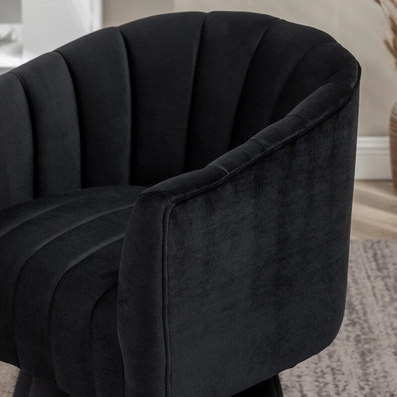 360-Degree Swivel Leisure Barrel Chair (Set of 2)