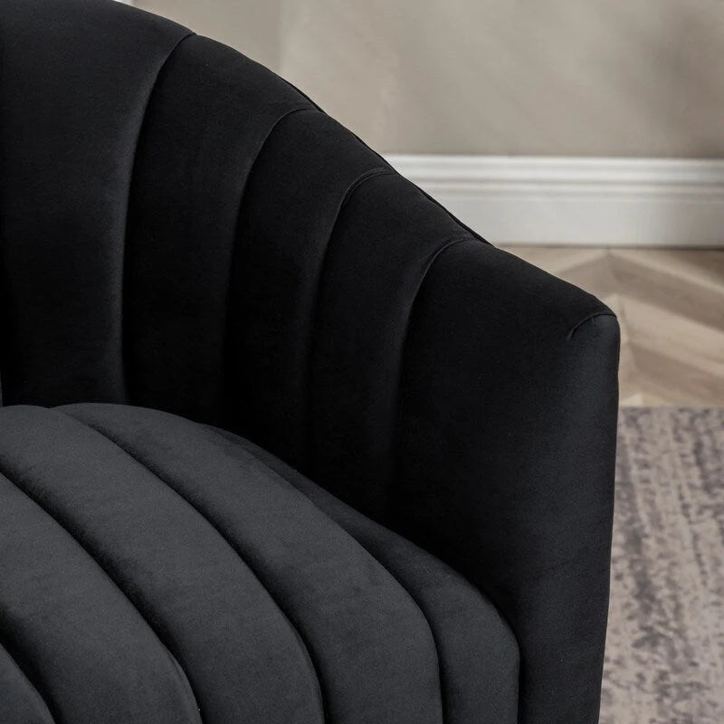 360-Degree Swivel Leisure Barrel Chair (Set of 2)