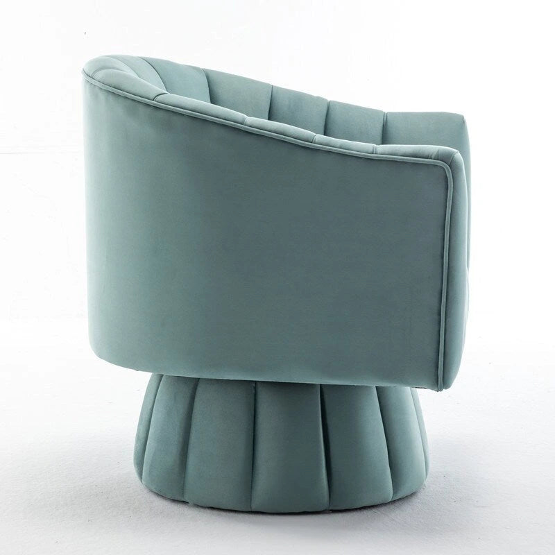 360-Degree Swivel Leisure Barrel Chair (Set of 2)