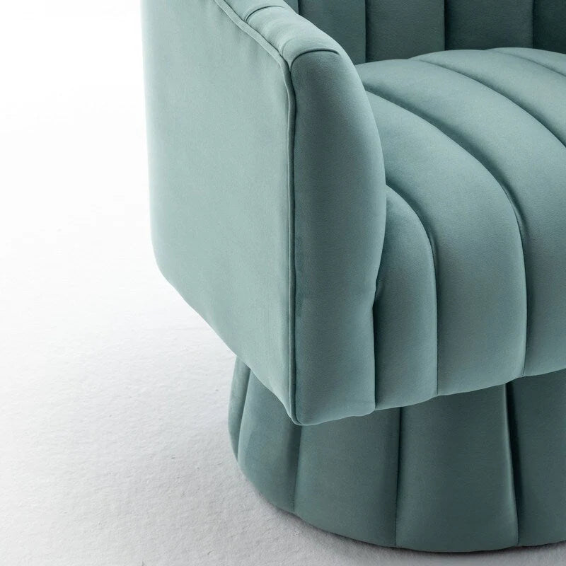 360-Degree Swivel Leisure Barrel Chair (Set of 2)