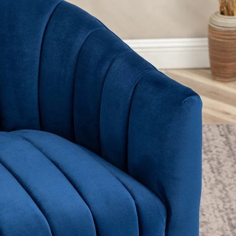 360-Degree Swivel Leisure Barrel Chair (Set of 2)