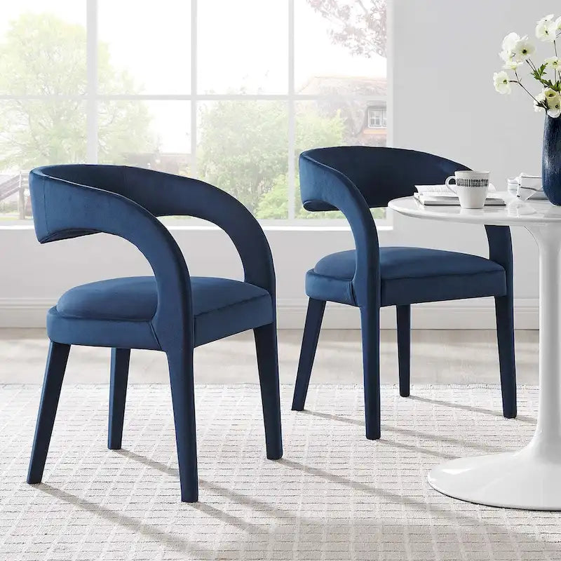Velvet Dining Chair Set of Two