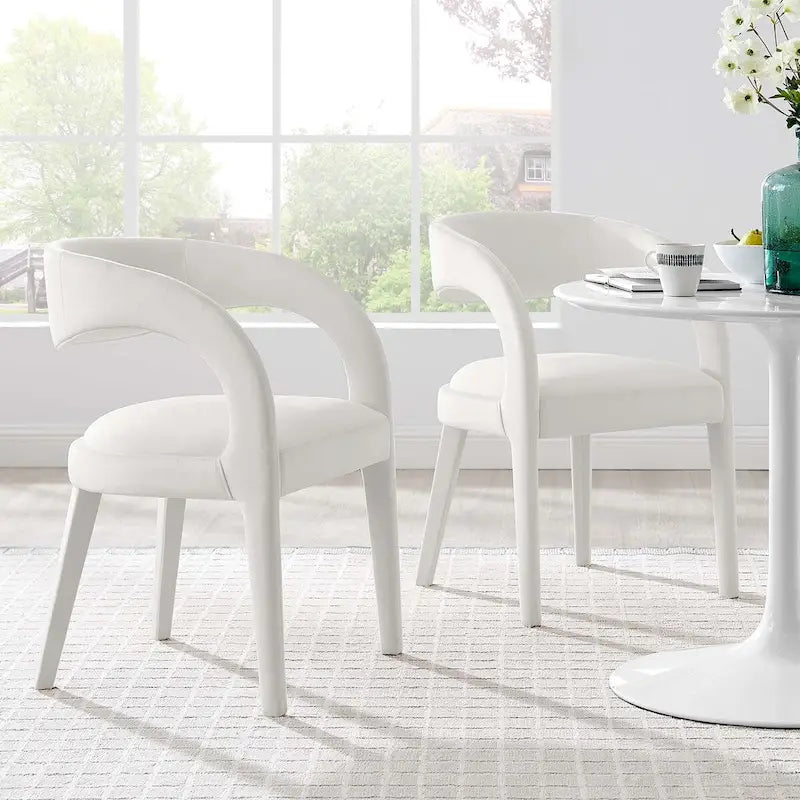 Velvet Dining Chair Set of Two