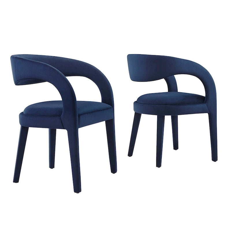 Velvet Dining Chair Set of Two