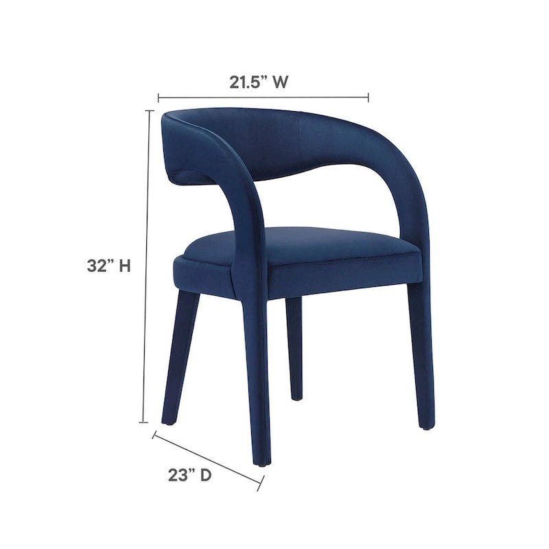 Velvet Dining Chair Set of Two