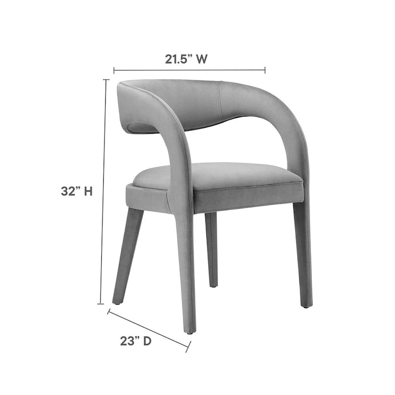 Velvet Dining Chair Set of Two
