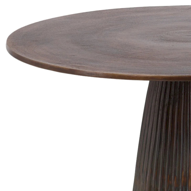 Aluminum Bistro Table, Bronze