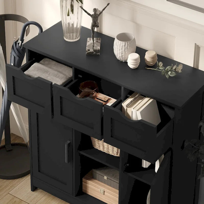 Buffet Sideboard Cabinet with doors and drawers, Coffee Bar Cabinet, Sideboard with Storage